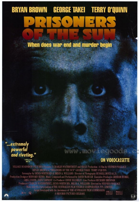 Prisoners of the Sun Movie Poster Print featuring vibrant colors and cinematic theme.