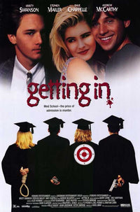 Getting In Movie Poster Print showcasing vibrant film art.