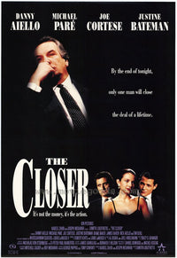 The Closer Movie Poster Print showcasing dramatic cinema art.