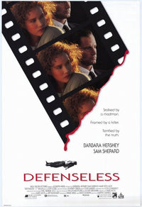 Defenseless Movie Poster Print showcasing vibrant colors and detailed artwork.