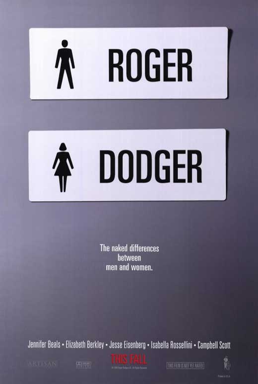 Roger Dodger Movie Poster Print showcasing vibrant colors and design.