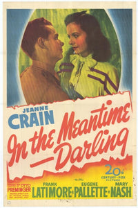 In the Meantime Darling Movie Poster Print showcasing vibrant colors and cinematic charm.