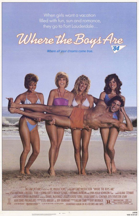 Where the Boys Are '84 Movie Poster Print (11 x 17)