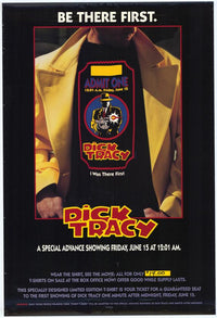 Dick Tracy Movie Poster Print showcasing classic film artwork