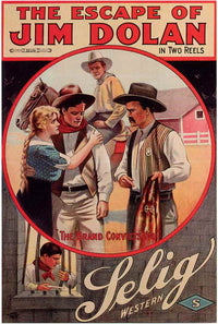 The Escape of Jim Dolan Movie Poster Print showcasing cinematic drama.