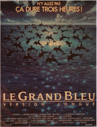 The Big Blue Movie Poster Print showcasing underwater adventure.
