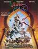 The Jewel of the Nile movie poster print showcasing adventurous design.