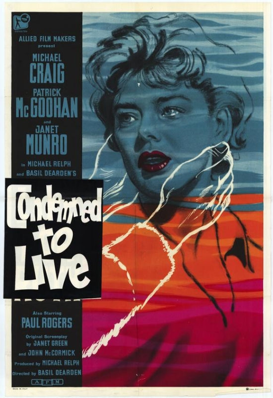 Condemned to Life Movie Poster Print showcasing dramatic film art.