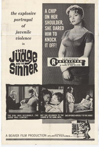 The Judge and the Sinner Movie Poster Print showcasing cinematic artwork.