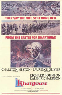 Khartoum Movie Poster Print showcasing classic film art