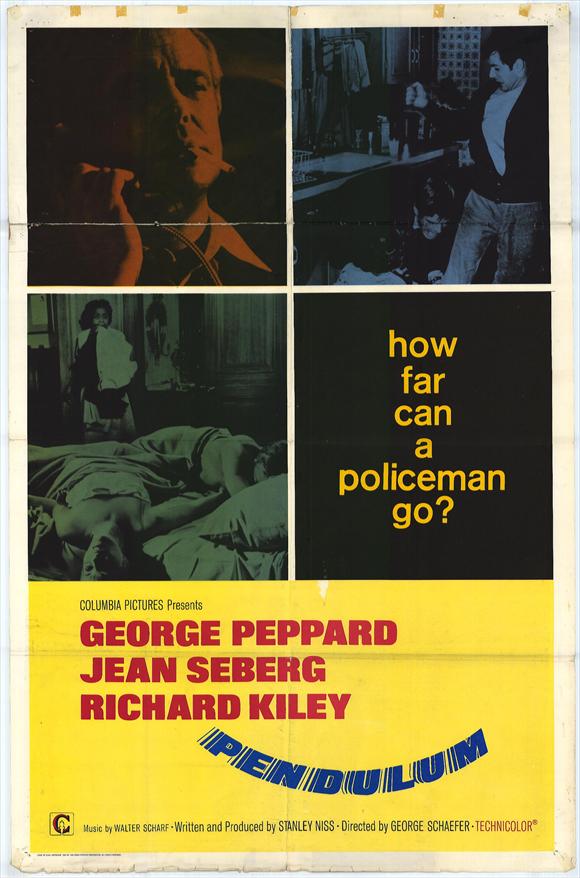 Pendulum Movie Poster Print showcasing suspenseful visual storytelling.
