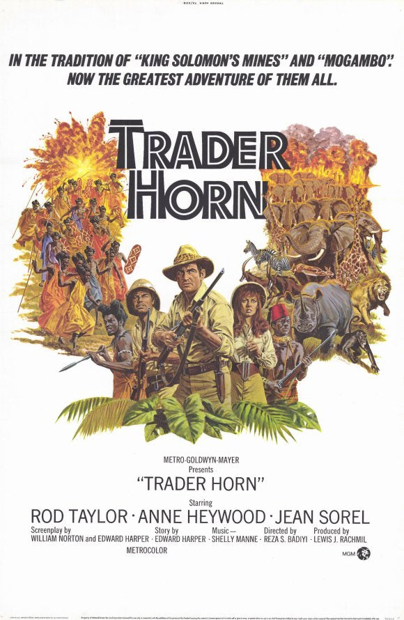 Trader Horn Movie Poster Print showcasing classic film art.