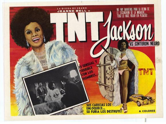 TNT Jackson Movie Poster Print showcasing vibrant colors and dynamic imagery.