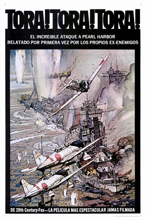 Tora! Tora! Tora! movie poster print showcasing iconic film imagery.
