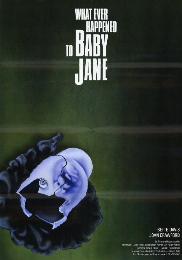 What Ever Happened to Baby Jane? Movie Poster Print showcasing classic film art.
