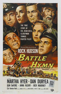 Battle Hymn Movie Poster Print showcasing classic cinema art