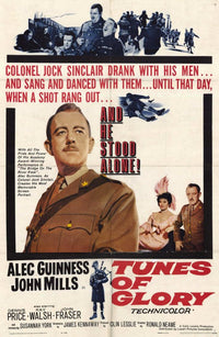 Tunes of Glory Movie Poster Print, vibrant film art for decor