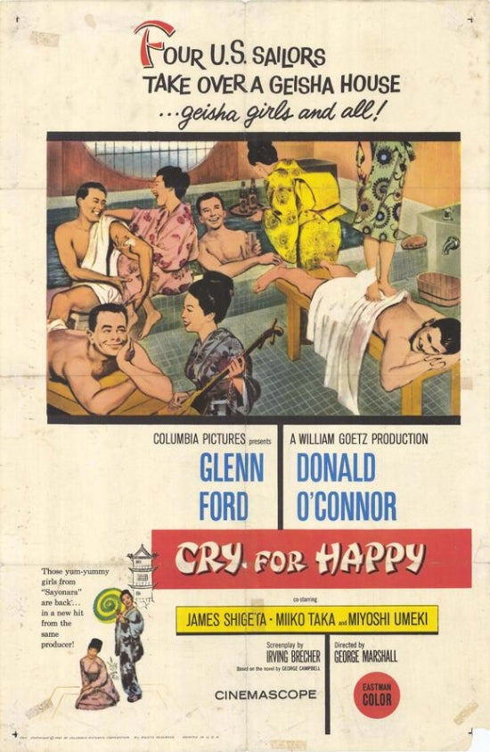 Cry for Happy Movie Poster Print showcasing vibrant imagery and cinematic essence.