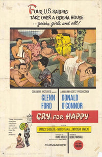 Cry for Happy Movie Poster Print showcasing vibrant imagery and cinematic essence.