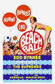 Vibrant Beach Ball Movie Poster Print capturing summer fun.