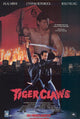 Tiger Claws Movie Poster Print featuring action artwork.