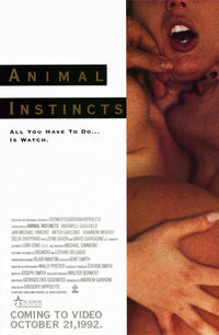 Animal Instinct Movie Poster Print showcasing wild creatures.