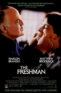 The Freshman Movie Poster Print featuring classic comedy art.