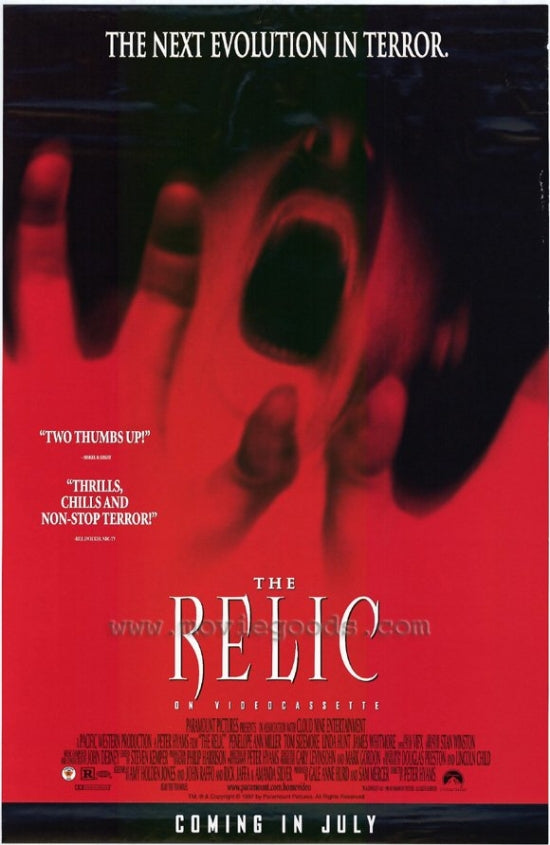The Relic Movie Poster Print showcasing horror film art.