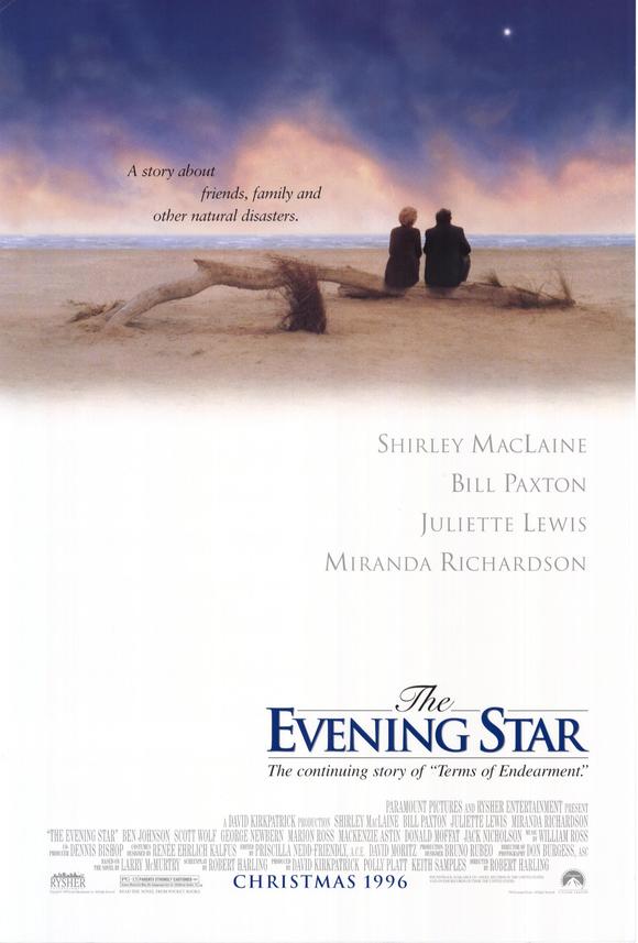 The Evening Star Movie Poster Print showcasing vibrant cinematic imagery.