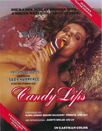 Candy Lips Movie Poster Art Print - vibrant and colorful wall decor
