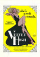 Velvet High Movie Poster Print showcasing vibrant colors and cinematic imagery.