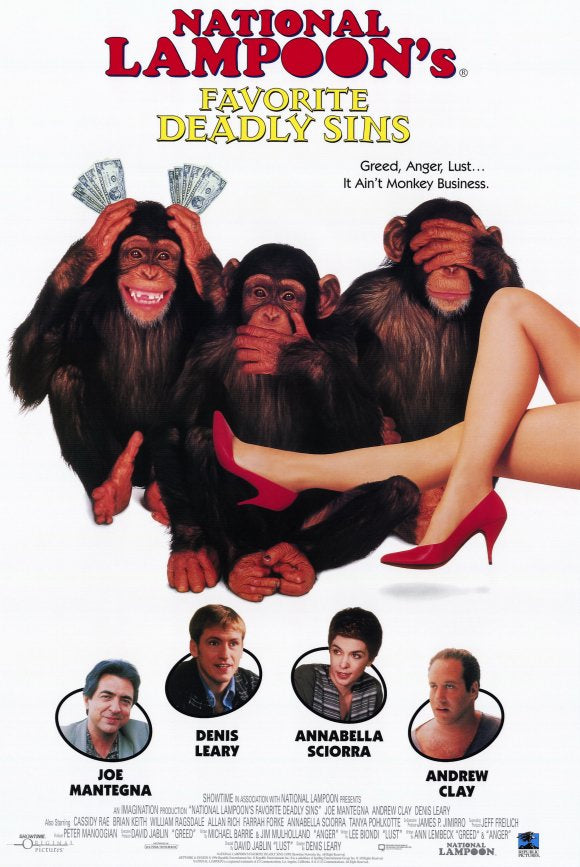 National Lampoon's Favorite Deadly Sins Movie Poster Print.