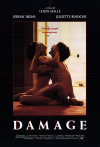 Damage Movie Poster Print showcasing captivating cinematic art.