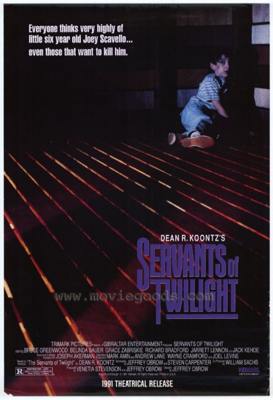 Servants of Twilight Movie Poster Print showcasing horror film art.