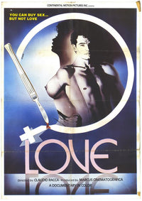 Love Movie Poster Print showcasing romance and cinematic art.