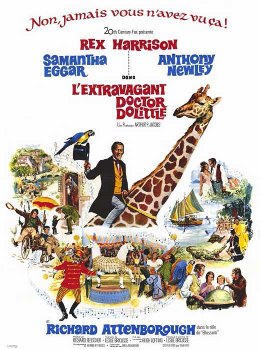 Doctor Dolittle Movie Poster Print - 11x17 | Posterazzi