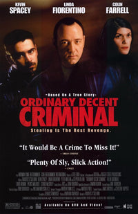 Ordinary Decent Criminal Movie Poster Print on premium paper.