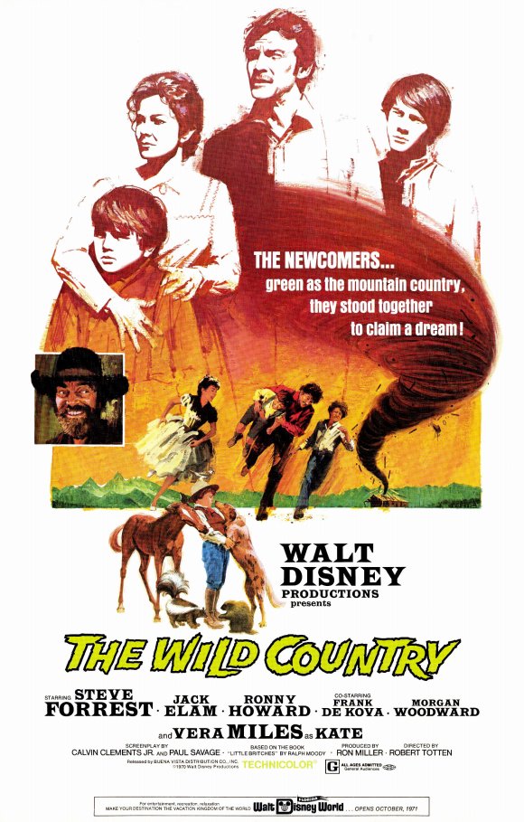 The Wild Country Movie Poster Print showcasing outdoor adventure.