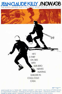 Snow Job Movie Poster Print showcasing vibrant cinematic art.