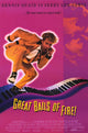 Great Balls of Fire Movie Poster Print, vibrant design capturing the essence of classic rock.