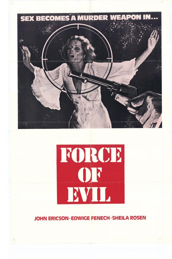 Force of Evil Movie Poster Print showcasing classic noir cinema imagery.