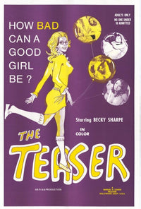 The Teaser Movie Poster Print showcasing vibrant cinematic artwork.