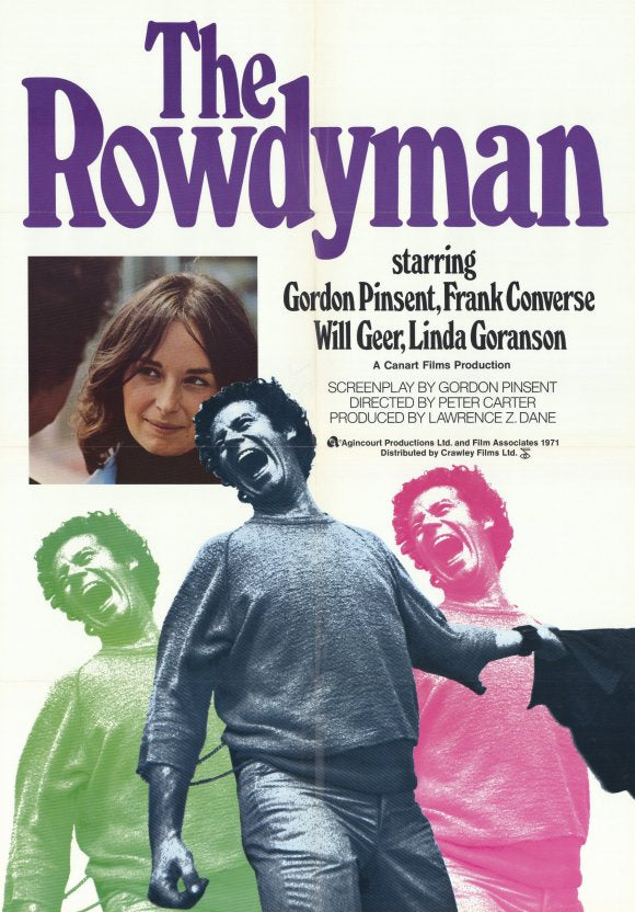 The Rowdyman Movie Poster Print showcasing classic cinema art.