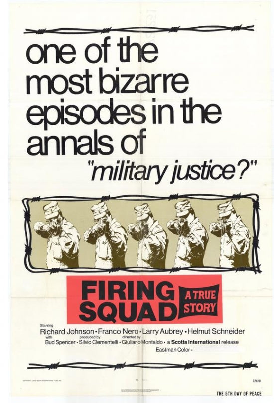 Firing Squad Movie Poster Print showcasing dramatic film art.