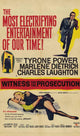 Witness for the Prosecution Movie Poster Print - iconic courtroom drama artwork.