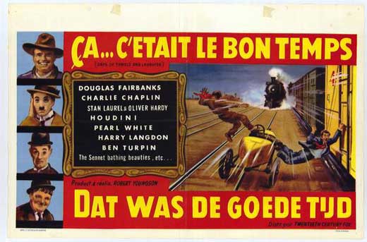 Days of Thrills and Laughter Movie Poster Print showcasing vibrant colors and fun design.