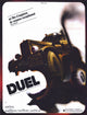 Duel Movie Poster Print featuring dramatic film art.
