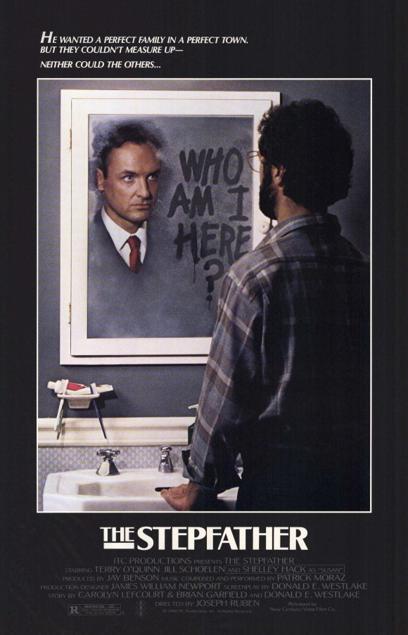 The Stepfather Movie Poster Print showcasing classic thriller art.