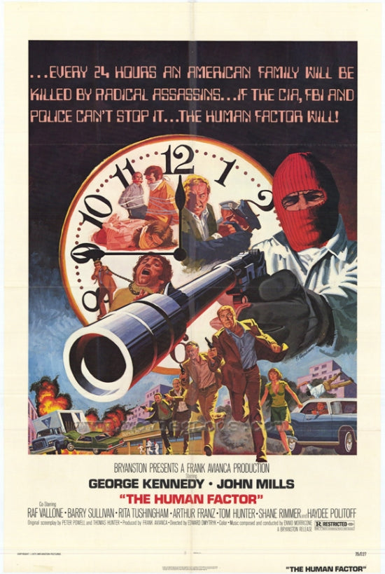 The Human Factor Movie Poster Print showcasing vibrant colors and imagery.
