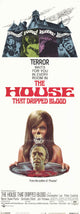 The House that Dripped Blood Movie Poster Print showcasing classic horror film art.